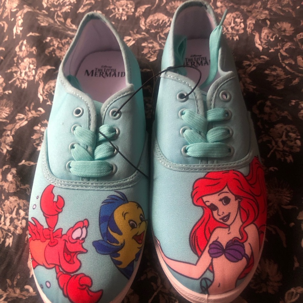 Disney Little Mermaid Ariel Sneakers - Aqua